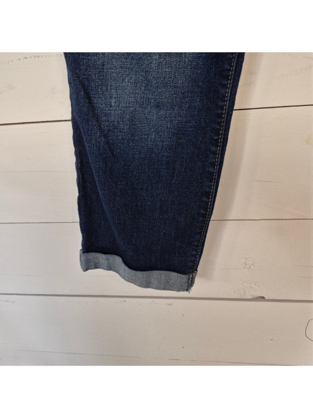 Old Navy Maternity Full Panel Denim Cropped Jeans Size 14 - Picture 4 of 7